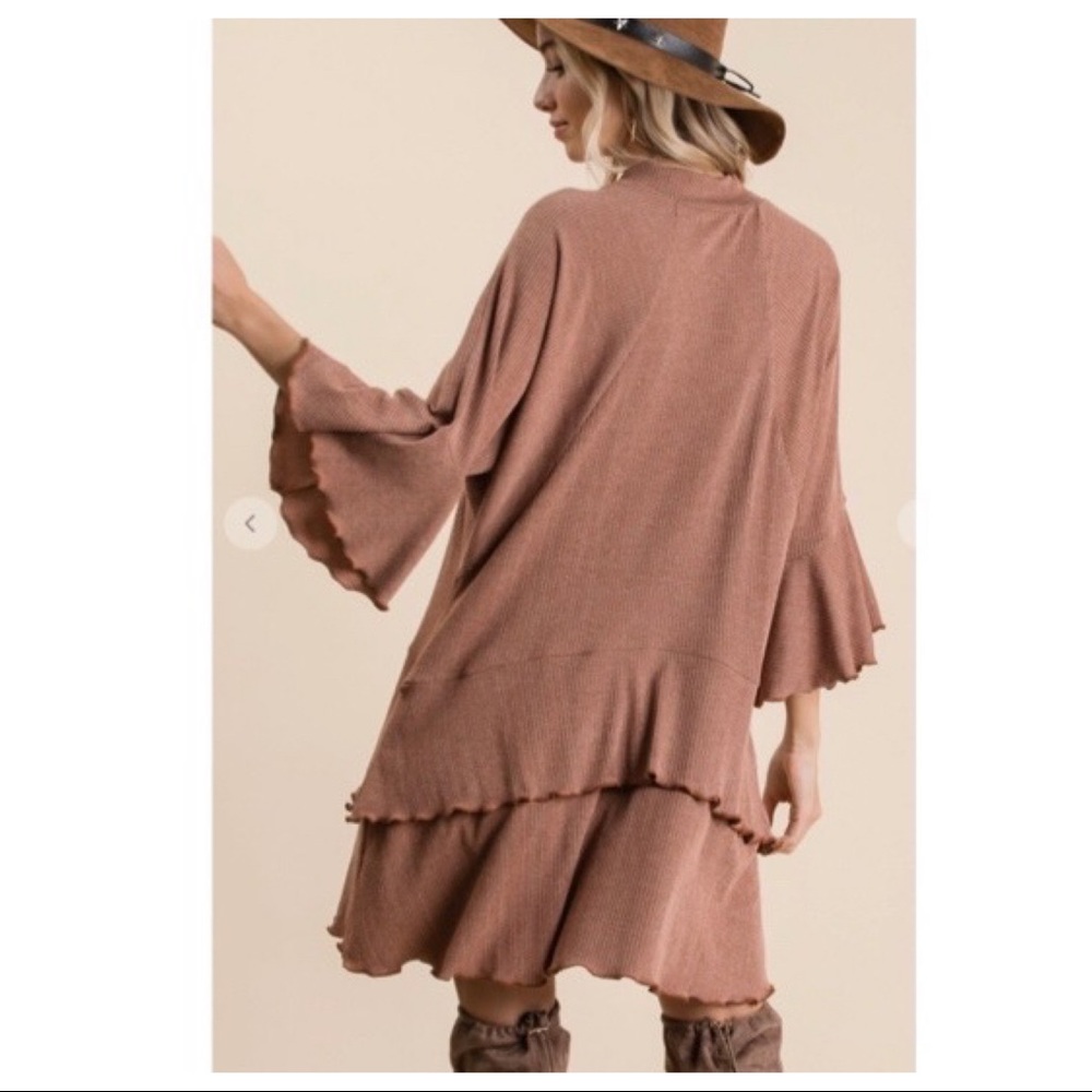Bohemian chic Layered ruffle dress - Picture 6 of 6
